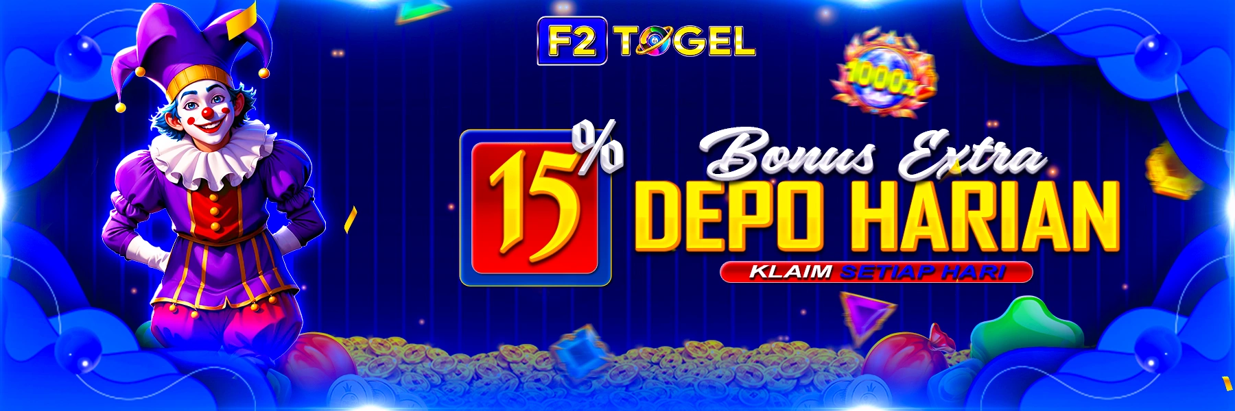 BONUS DEPOSIT HARIAN 15%