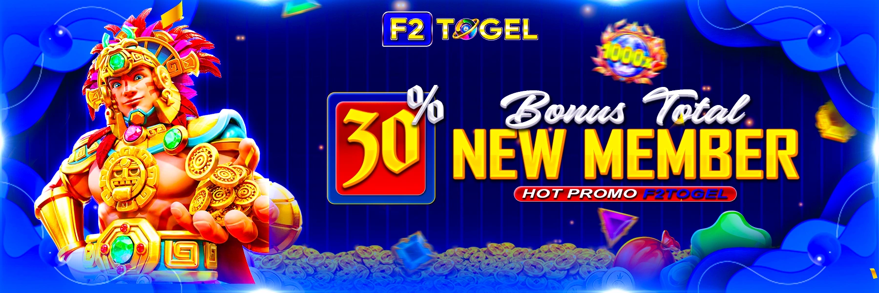 BONUS NEW MEMBER 30%