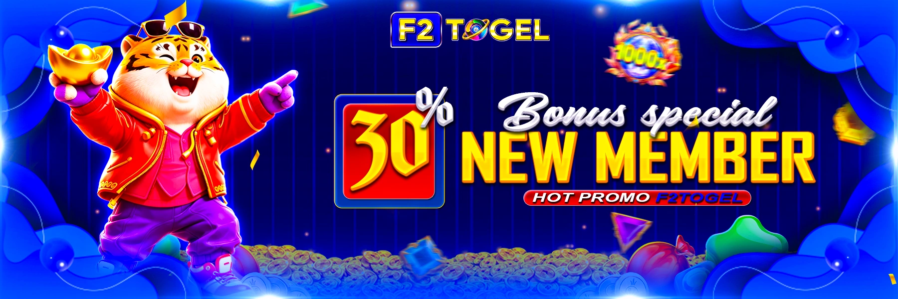 BONUS NEW MEMBER 30%