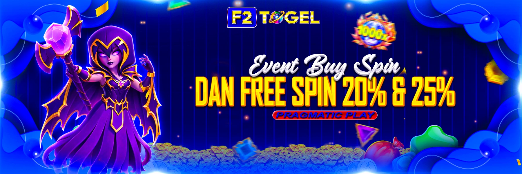 EVENT BUYSPIN & FREESPIN PRAGMATIC PLAY 20% & 25%