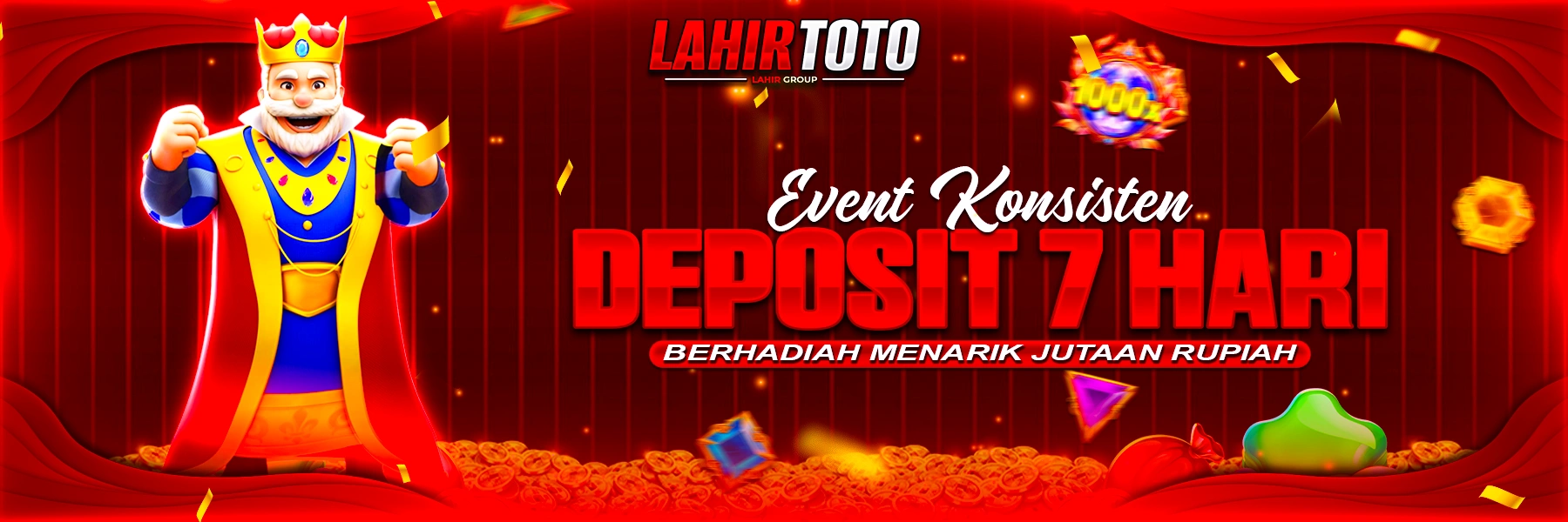 EVENT KONSISTEN DEPOSIT 7 HARI